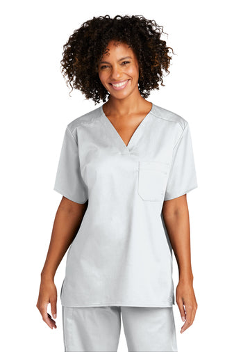 WonderWink Unisex WorkFlex Chest Pocket V-Neck Top