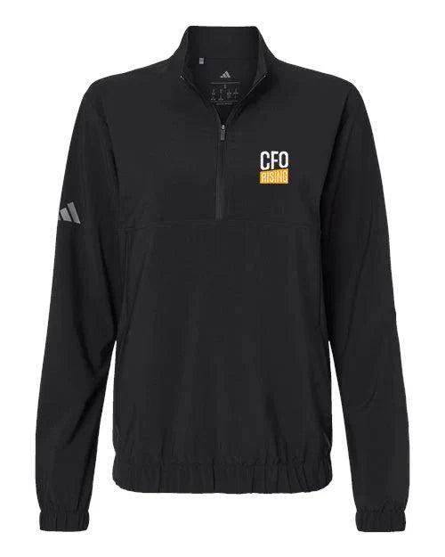 Adidas Women's Stretch Woven Half-Zip Pullover
