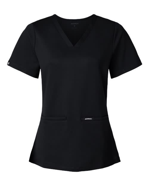 Jaanuu Ladies Cesi Ultrasoft Scrub V-Neck Top
