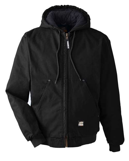 Berne Heartland Washed Cotton Duck Hooded Jacket