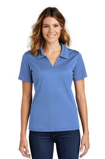 Sport-Tek Ladies Dri-Mesh V-Neck Polo