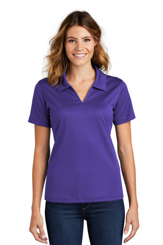 Sport-Tek Ladies Dri-Mesh V-Neck Polo