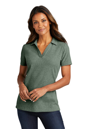 Port Authority Ladies C-FREE Cotton Blend Pique Polo
