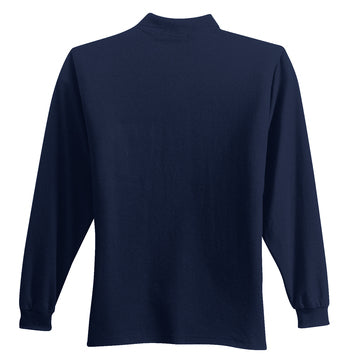 Port Authority Silk Touch Long Sleeve Polo with Pocket