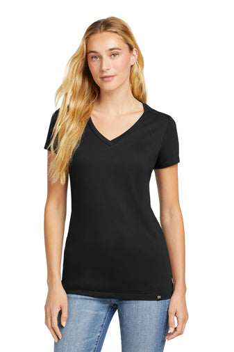 New Era Ladies Heritage Blend V-Neck Tee