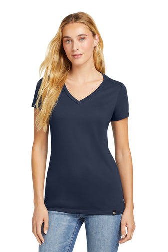 New Era Ladies Heritage Blend V-Neck Tee