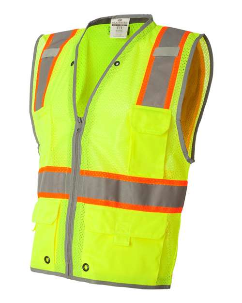Kishigo Unisex Premium Brilliant Series Heavy-Duty Class 2 Vest