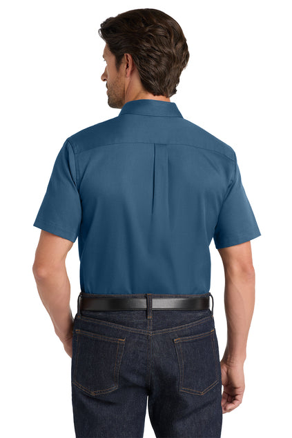 Port Authority® Short Sleeve SuperPro React Twill Shirt