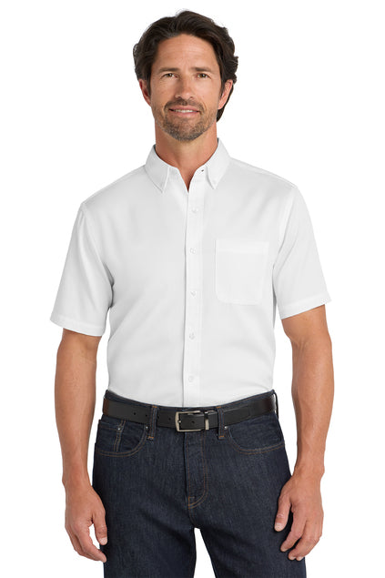 Port Authority® Short Sleeve SuperPro React Twill Shirt