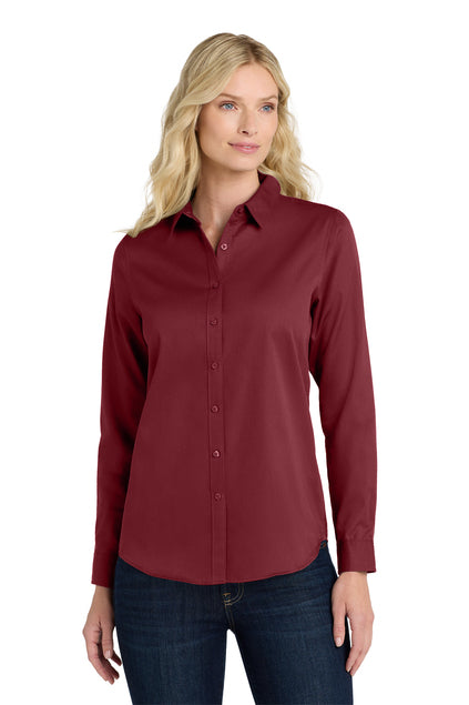 Port Authority Women's Long Sleeve SuperPro React