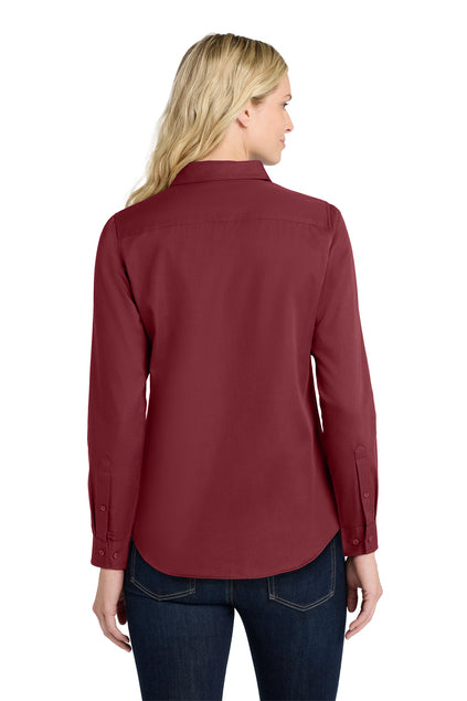 Port Authority Women's Long Sleeve SuperPro React