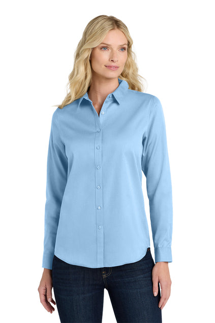 Port Authority Women's Long Sleeve SuperPro React