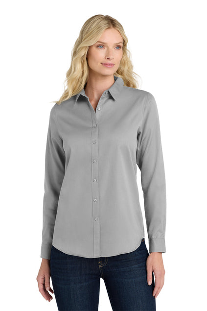 Port Authority Women's Long Sleeve SuperPro React