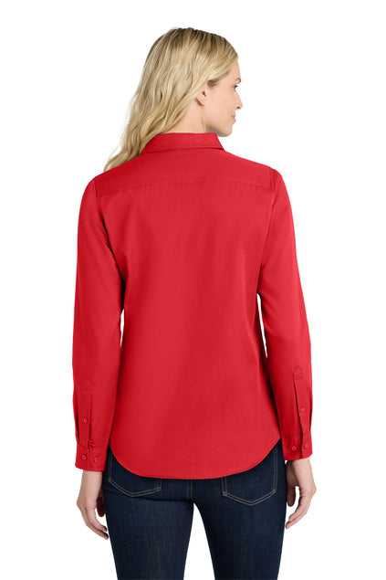 Port Authority Women's Long Sleeve SuperPro React