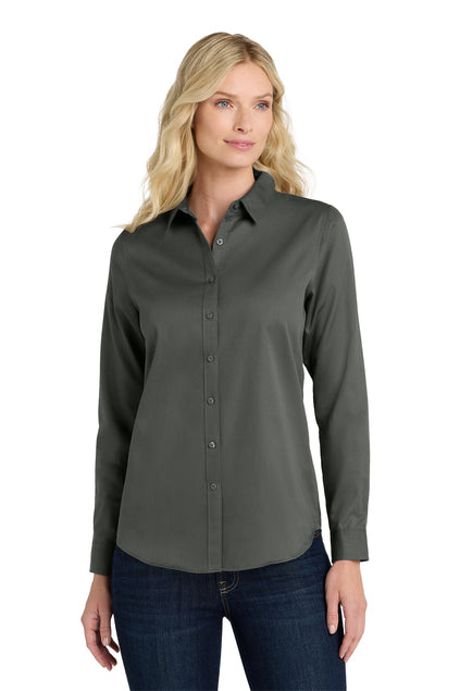 Port Authority Women's Long Sleeve SuperPro React