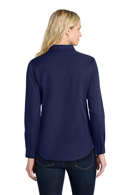 Port Authority Women's Long Sleeve SuperPro React