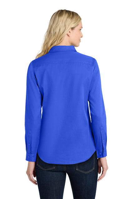 Port Authority Women's Long Sleeve SuperPro React