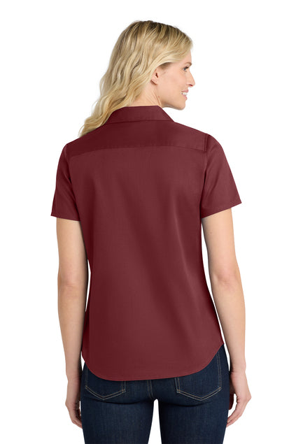 Port Authority Women's Short Sleeve SuperPro React Twill Shirt