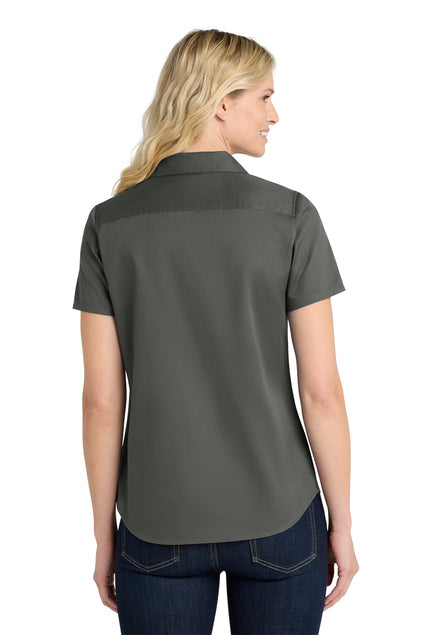 Port Authority Women's Short Sleeve SuperPro React Twill Shirt