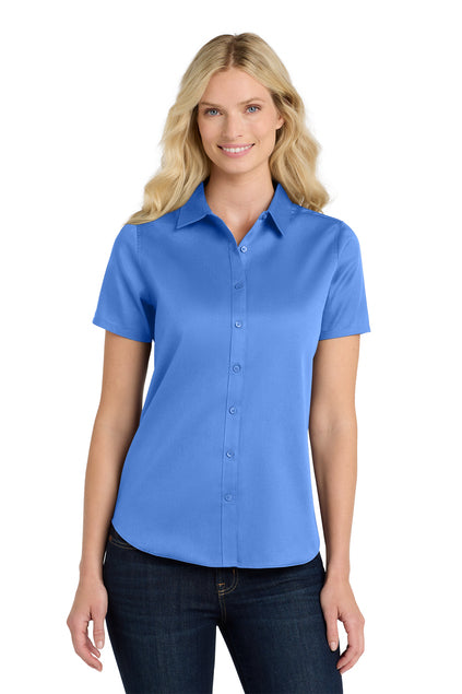 Port Authority Women's Short Sleeve SuperPro React Twill Shirt