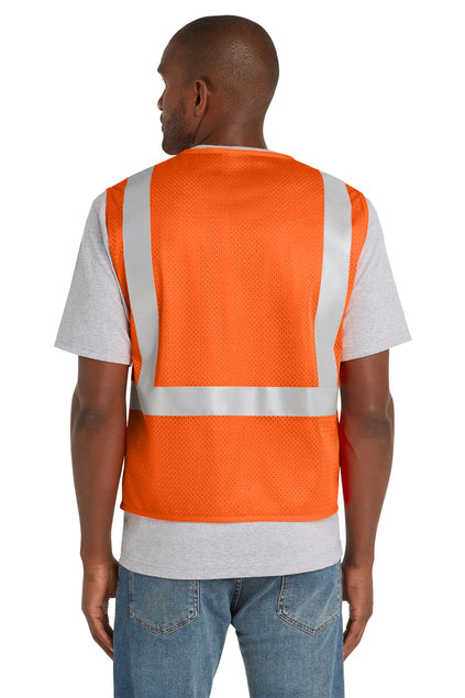 CornerStone ANSI 107 Class 2 Mesh Zippered Vest