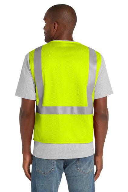CornerStone ANSI 107 Class 2 Mesh Zippered Vest