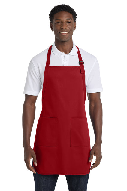 Port Authority Full-Length Apron with Pockets