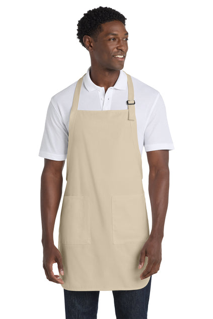 Port Authority Full-Length Apron with Pockets