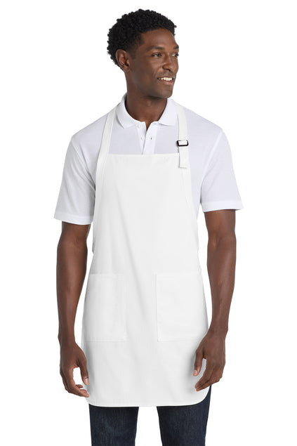 Port Authority Full-Length Apron with Pockets