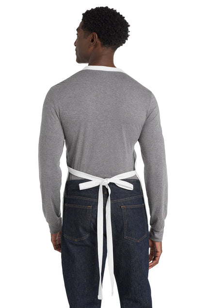 Port Authority Medium-Length Apron with Pouch Pockets