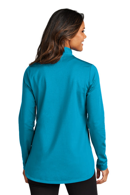 Port Authority Women's C-FREE Double Knit 1/4-Zip