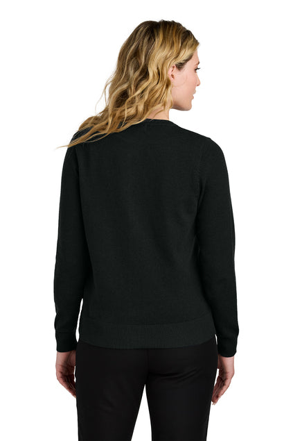 Port Authority Women’s Easy Care Crewneck Cardigan Sweater