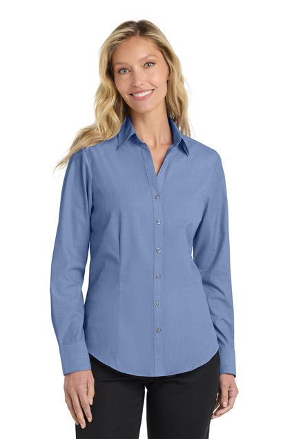 Port Authority Women's Crosshatch Easy Care Shirt