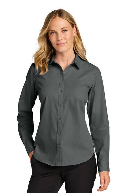 Port Authority Women’s Long Sleeve Nailhead Easy Care Shirt