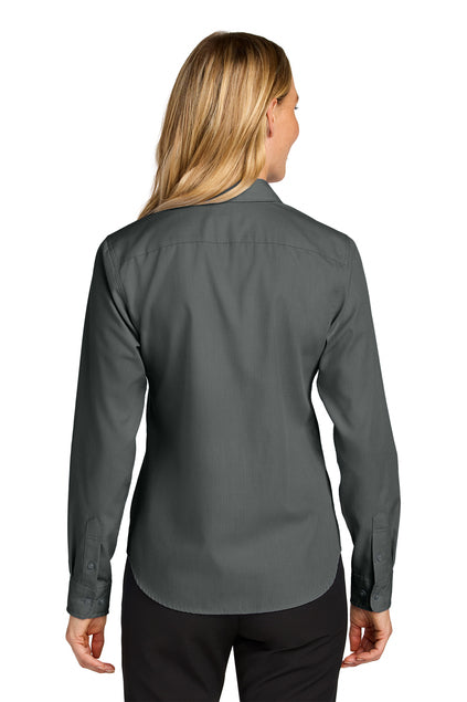 Port Authority Women’s Long Sleeve Nailhead Easy Care Shirt