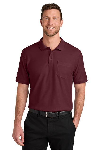 Port Authority Wearever Signature Pique Pocket Polo