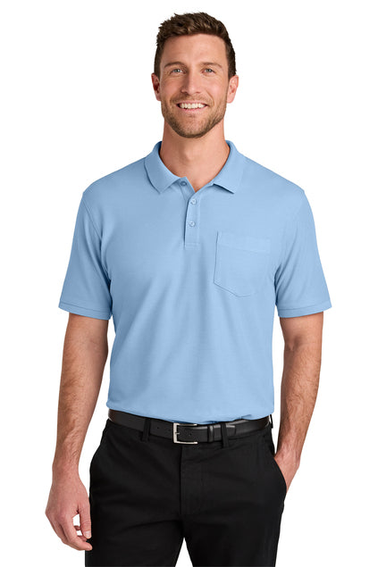 Port Authority Wearever Signature Pique Pocket Polo