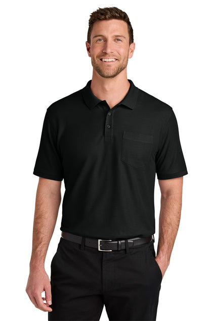 Port Authority Wearever Signature Pique Pocket Polo