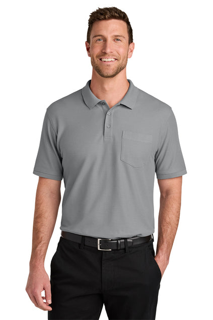 Port Authority Wearever Signature Pique Pocket Polo