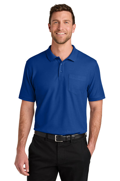 Port Authority Wearever Signature Pique Pocket Polo