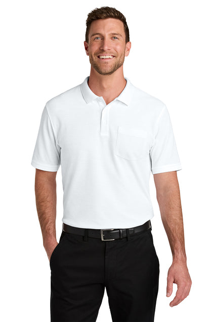 Port Authority Wearever Signature Pique Pocket Polo