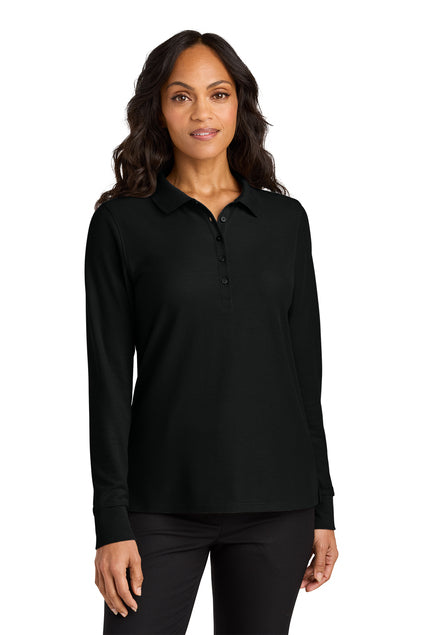 Port Authority Women’s Wearever Signature Pique Long Sleeve Polo