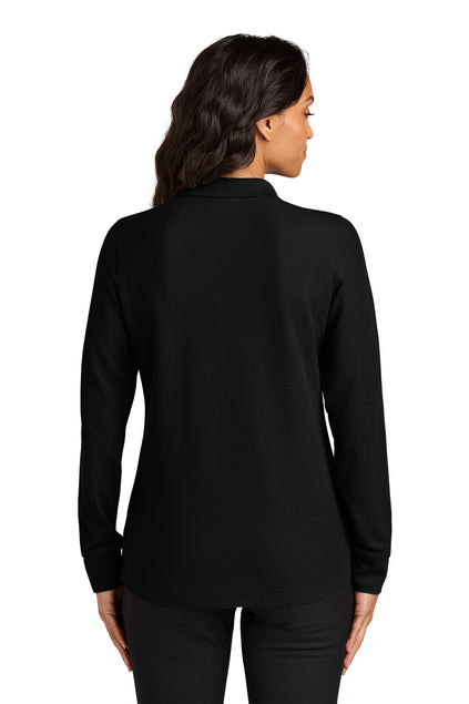 Port Authority Women’s Wearever Signature Pique Long Sleeve Polo