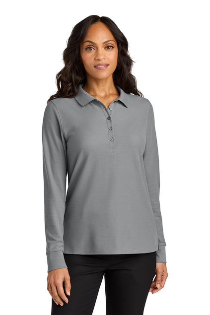 Port Authority Women’s Wearever Signature Pique Long Sleeve Polo