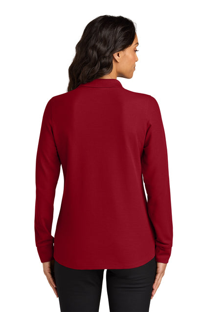 Port Authority Women’s Wearever Signature Pique Long Sleeve Polo