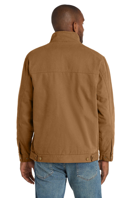 CornerStone Washed Duck Cloth Flannel-Lined Work Jacket