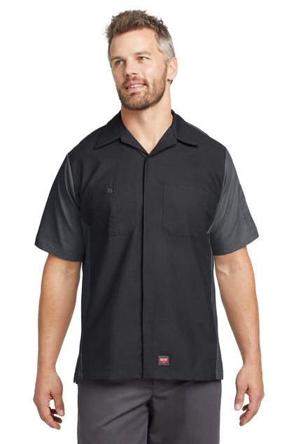 Red Kap Short Sleeve Ripstop Crew Shirt