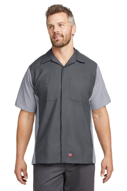 Red Kap Short Sleeve Ripstop Crew Shirt