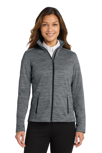 Port Authority Women's Digi Stripe Fleece Jacket