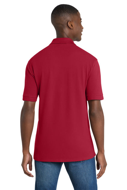 Port & Co Combed Ring Spun Pique Polo